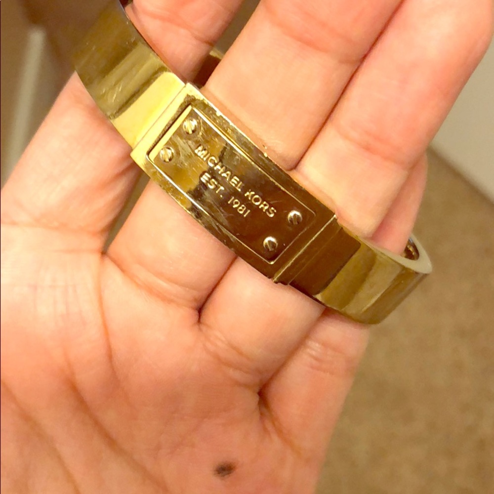 Michael Kors cuff link bracelet